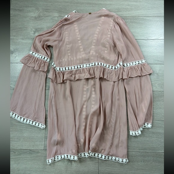 For Love & Lemons Emmy Swim Cover Tunic Robe - Picture 5 of 15